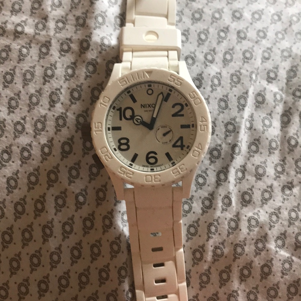 White Nixon watch